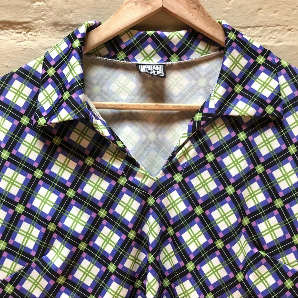 〰️🟣 VTG Geometric Patterned Top🟣〰️ - Picture 5 of 9